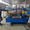 China roll former factory making design high quality roller shutter door c channel U profile guide rail cold forming machine